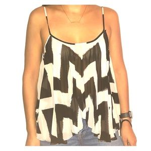 BCBG Light and Flowy Tank Top